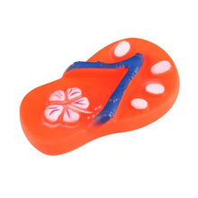 Load image into Gallery viewer, Dog Pet Slipper Shape Squeaky Toys Puppy Chew Play Toys Dog Sound Toys Squeaker Chewing Toy Funny Interactive for Dog Pet Supplies