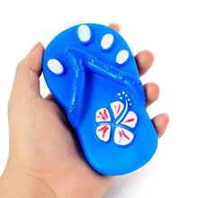 Load image into Gallery viewer, Dog Pet Slipper Shape Squeaky Toys Puppy Chew Play Toys Dog Sound Toys Squeaker Chewing Toy Funny Interactive for Dog Pet Supplies