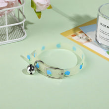 Load image into Gallery viewer, Adjustable Pet Glowing Collar With Bell Buckle Neck Strap Puppy Luminous Collar Cute Dog Cat Collar Glow At Night Pet Supplies
