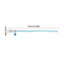 Load image into Gallery viewer, Adjustable Pet Glowing Collar With Bell Buckle Neck Strap Puppy Luminous Collar Cute Dog Cat Collar Glow At Night Pet Supplies