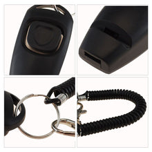 Load image into Gallery viewer, 1Pc Pet Dog Whistle And Clicker Puppy Stop Barking Training Aid Tool Clicker Portable Trainer Pet Products Supplies