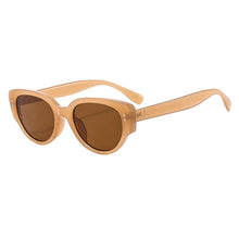 Load image into Gallery viewer, Individuality Simple Oval Sungalsses Women Men Vintage Retro Black Sun Glasses Female Fashion Classic Small Frame Shades