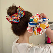 Load image into Gallery viewer, New Korean Simple Elegant Hair Band Elastic Band Real Silk Headwear Women's Sweet Ponytail Elastic Band Hair Accessories for Women Girls Gift