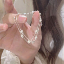 Load image into Gallery viewer, 925 sterling silver Beautiful stars Bracelets for women korean fashion designer party Wedding Jewelry Holiday gifts