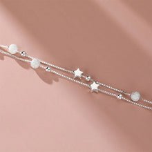 Load image into Gallery viewer, 925 sterling silver Beautiful stars Bracelets for women korean fashion designer party Wedding Jewelry Holiday gifts