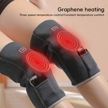 Load image into Gallery viewer, Electric Knee Heating Pad USB Thermal Therapy Heated Knee Brace Support for Arthritis Joint Pain Relief Old Cold Leg Knee Warmer