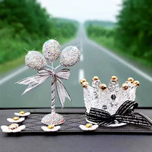 Load image into Gallery viewer, Car Ornament Center Console Decoration Cute Balloon Heart Figure Auto Interior Decoration Pink Dashboard Accessories Gifts