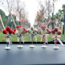 Load image into Gallery viewer, Car Ornament Center Console Decoration Cute Balloon Heart Figure Auto Interior Decoration Pink Dashboard Accessories Gifts