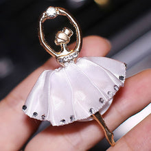 Load image into Gallery viewer, Car Ballet Girl Perfume Clip Air-conditioning Outlet Perfume Clip Ballerina Girl Freshener Fragrance Clip Car Decor Accessories