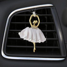 Load image into Gallery viewer, Car Ballet Girl Perfume Clip Air-conditioning Outlet Perfume Clip Ballerina Girl Freshener Fragrance Clip Car Decor Accessories