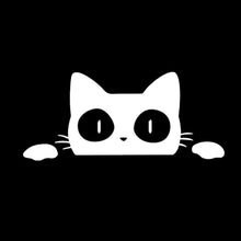 Load image into Gallery viewer, Universal Surprise Cat Peeking Car Stickers Decal Vinyl Black/White Funny Cat Car Styling Decoration Accessories