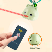 Load image into Gallery viewer, Interactive Laser Cat Toy Adjustable Cat Collar Pet LED Laser Funny Cat Toy for Indoor Cats Kittens Small Dog Necklace Electric Pet Toy