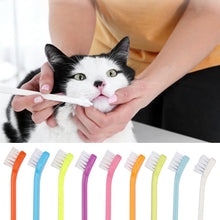 Load image into Gallery viewer, Pet Cat Dog Toothbrush Cleaning Brush for Teeth Cleaning Bad Breath Teeth Care Tool Tongue Cleaning Pet Accessories
