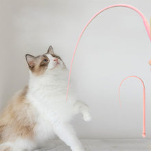 Load image into Gallery viewer, Cat Simulation Mouse Tail Interactive Cat Teaser Wand Pet Interactive Toys for Kitten Catching Toy Playing Teaser Cat Supplies
