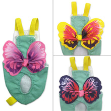 Load image into Gallery viewer, Cute Butterfly Birds Flight Suit with Bow Tie Parrot Diaper Flight Suit Diaper Clothes Parakeet Pigeon Medium Large Pet Bird