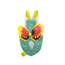 Load image into Gallery viewer, Cute Butterfly Birds Flight Suit with Bow Tie Parrot Diaper Flight Suit Diaper Clothes Parakeet Pigeon Medium Large Pet Bird