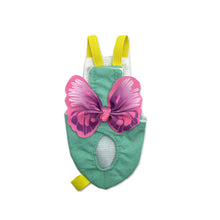 Load image into Gallery viewer, Cute Butterfly Birds Flight Suit with Bow Tie Parrot Diaper Flight Suit Diaper Clothes Parakeet Pigeon Medium Large Pet Bird