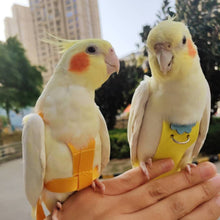 Load image into Gallery viewer, Cute Birds Flight Suit Parrot Diaper Flight Suit Diaper Clothes Parakeet Pigeon Medium Large Pet Bird