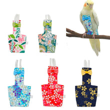Load image into Gallery viewer, Cute Birds Flight Suit Parrot Diaper Flight Suit Diaper Clothes Parakeet Pigeon Medium Large Pet Bird