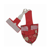 Load image into Gallery viewer, Japanese Style Sakura Birds Flight Suit with Bow Tie Parrot Diaper Flight Suit Diaper Clothes Parakeet Pigeon Medium Large Pet Bird