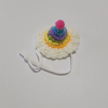 Load image into Gallery viewer, Pet Hamster Budgerigar Cockatiel Peony Parrot Bird Hat Wool Crochet Knitted Parrot Hat Small Animals Mini Hat Birds Toys