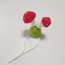 Load image into Gallery viewer, Pet Hamster Budgerigar Cockatiel Peony Parrot Bird Hat Wool Crochet Knitted Parrot Hat Small Animals Mini Hat Birds Toys