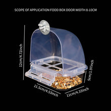 Load image into Gallery viewer, Bird Cage Feeder Parrot Birds Water Hanging Bowl Parakeet Feeder Box Pet Cage Plastic Food Container Bird Supplies