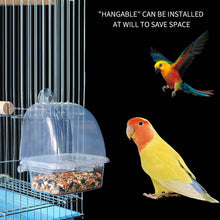 Load image into Gallery viewer, Bird Cage Feeder Parrot Birds Water Hanging Bowl Parakeet Feeder Box Pet Cage Plastic Food Container Bird Supplies