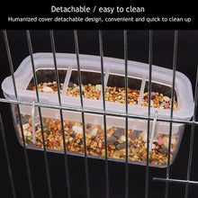Load image into Gallery viewer, Bird Feeders Automatic Parrot Feeder Drinker Seed Food Container Cage Accessories For Small Medium Parakeets
