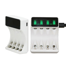 Load image into Gallery viewer, 1PC AA/AAA Battery USB Smart Charger 1.2V Battery Efficient Charger With LCD Display
