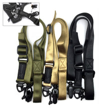 Load image into Gallery viewer, MS2 Nylon Tactical Strap Multi-Functional Single And Double Point Switch Gun Rope For QD Quick Release Buckle Outdoor CS Training Gun Strap