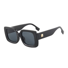 Load image into Gallery viewer, 1PC Stylish Retro Square Framed Sunglasses UV400 Ultraviolet-Proof Protection Sunglasses With Rice Nail Decoration Outdoor Cycling Travel Glasses
