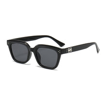 Load image into Gallery viewer, 1Pc Unisex Retro Square Sun Glasses Korean Female Wild Sunglasses Colored Lenses Couple Sunglasses