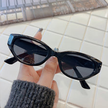 Load image into Gallery viewer, 1Pc Cat Eye Sunglasses Vintage Punk Gradient Small Square Eyewear Trendy Retro Fashion UV400 Sun Glasses for Women