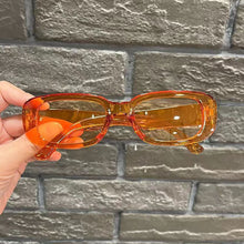Load image into Gallery viewer, 1Pc Retro Fashion Anti-UV Fashion Black Square Sunglasses for Men Women Chic Cat Eye Frame Eyeglasses