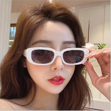 Load image into Gallery viewer, 1Pc Retro Fashion Anti-UV Fashion Black Square Sunglasses for Men Women Chic Cat Eye Frame Eyeglasses