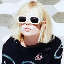Load image into Gallery viewer, 1Pc Retro Fashion Anti-UV Fashion Black Square Sunglasses for Men Women Chic Cat Eye Frame Eyeglasses