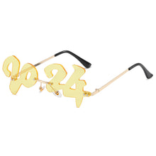 Load image into Gallery viewer, 1Pcs Luxury Frameless 2024 Shape Rimless Fashion Sunglasses Narrow Sunglasses UV 400 Streetwear Trending Eyewear