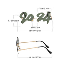 Load image into Gallery viewer, 1Pcs Luxury Frameless 2024 Shape Rimless Fashion Sunglasses Narrow Sunglasses UV 400 Streetwear Trending Eyewear
