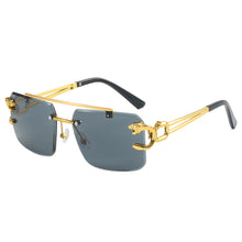 Load image into Gallery viewer, 1Pcs Vintage Rimless Sunglasses for Men Steampunk Sunglasses Retro Women Punk Fashion Glasses Retro Shades