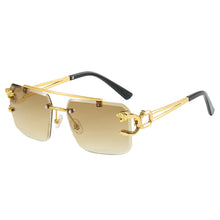 Load image into Gallery viewer, 1Pcs Vintage Rimless Sunglasses for Men Steampunk Sunglasses Retro Women Punk Fashion Glasses Retro Shades