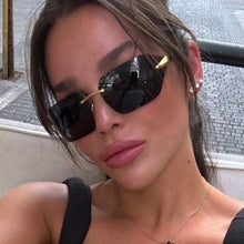 Load image into Gallery viewer, 1Pcs Fashion Rimless Sunglasses Men Women Populare Frameless Sun Glasses Male Female Classic Small Square Summer Traveling Shades