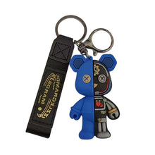 Load image into Gallery viewer, Lovely Cartoon Mechanical Bear Car Key Chain Pendant Bag Pendant Keychain Delicate Simple Key Chain for Girls Couple Gifts