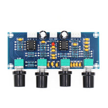Load image into Gallery viewer, XH-A901 NE5532 DC12V-24V Tone Board preamp Pre-amp With Treble Bass Volume Adjustment Pre-amplifier Tone Controller Amplifier Board