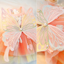 Load image into Gallery viewer, Cat Dog Princess Dress Clothes Rabbit Bunny Kitten Butterfly Costume Schnauzer Chihuahua Puppy Summer Sweet Mesh Dress