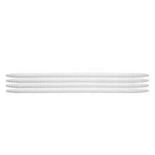 Load image into Gallery viewer, 4Pcs 41cm Carbon Fiber Car Bumper Door Edge Protection Rubber Auto Protector Guard Scratch Sticker White Black Trim Strips