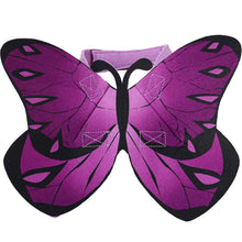 Load image into Gallery viewer, Cat Dog Colorful Butterfly Cosplay Costume Wings Halloween Pet Cloth Wing Costume Soft Comfortable Festival Clothes for Cat