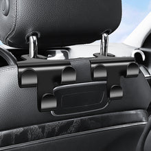 Load image into Gallery viewer, Multifunctional Car Interior Seat Back Hook Double Head Phone Hanger Headrest Hanging Bag Storage Hanger Accessories