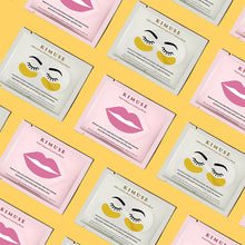 Load image into Gallery viewer, 1pc/20pcs 24K Gold Eye Mask Collagen Gold Eye Mask Anti Dark Circles Wrinkle Eye Care and Collagen Moisturing Nourishing Lip Mask