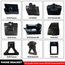 Load image into Gallery viewer, Car Phone Mount Holder Stand Dedicated Bracket Automobile Fixed Base for Hyundai Elantdra Tucson IX35 IX25 Sonata Santa Verna